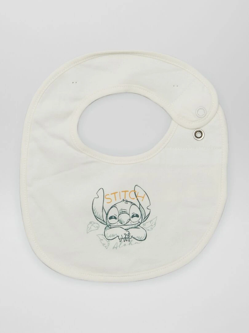 Lot de 3 bavoirs 'Stitch'   Stitch