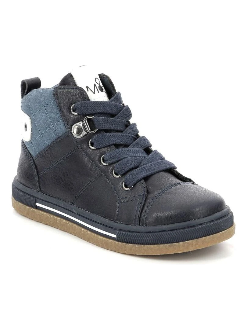 Sneakers hautes Synthetique Kyno Bleu marine