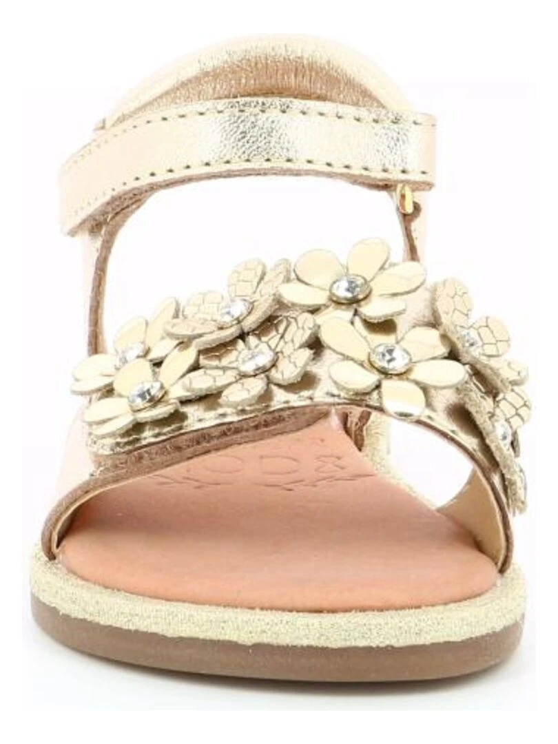 Sandales Cuir Parlotte   Doré/or
