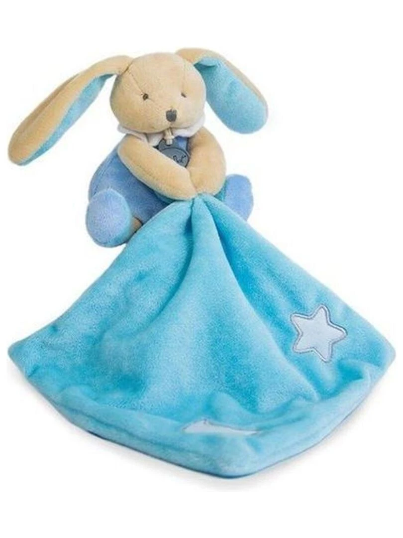 doudou Babynat Lapin Bleu BN0137 Les Luminescents Pantin Bleu