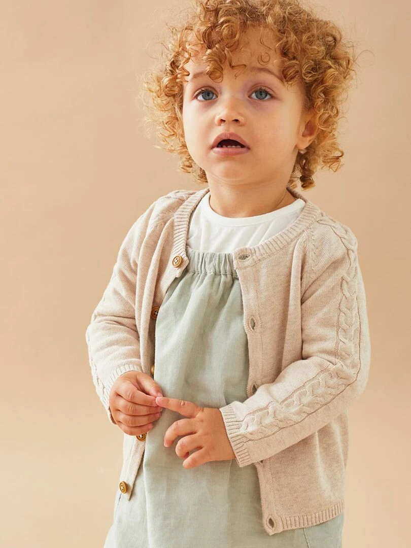 Cardigan en tricot Noukie's Beige