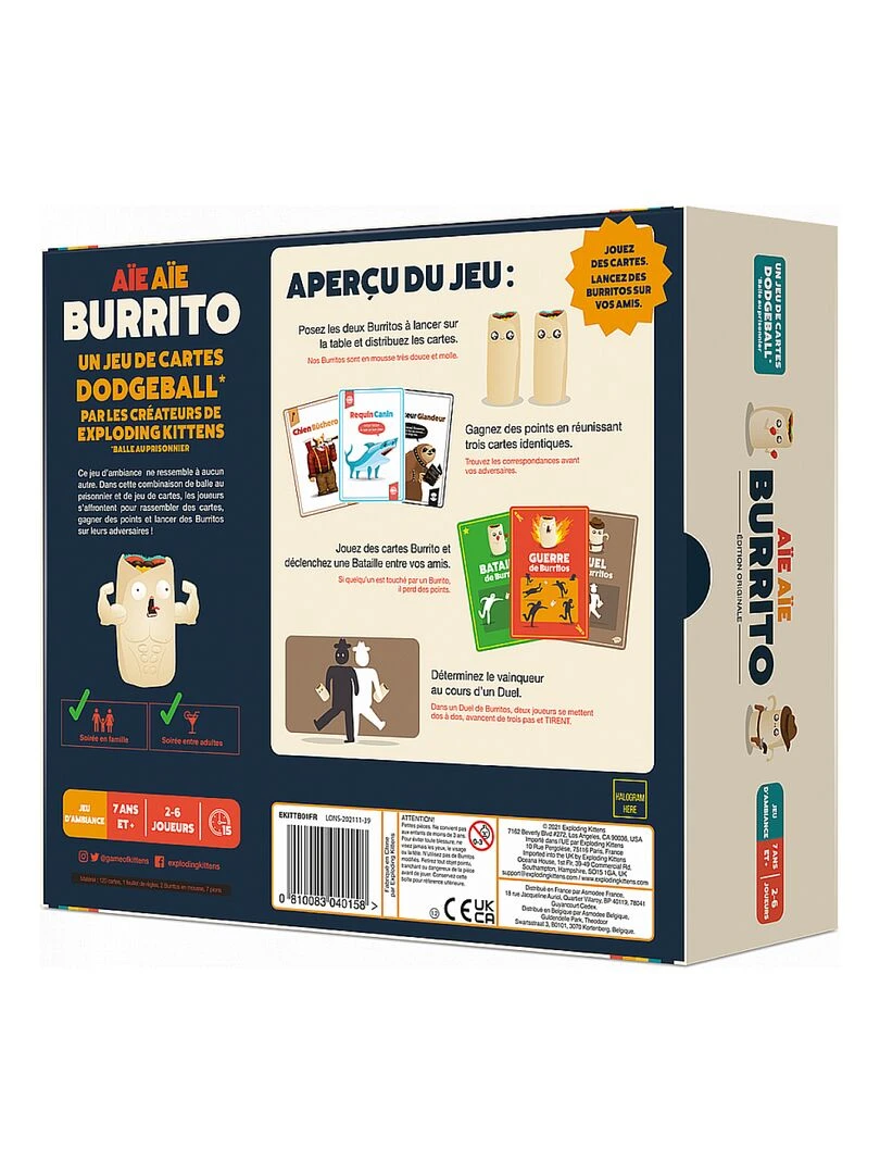 Aie Aie Burrito Le Jeu De Societe N/A