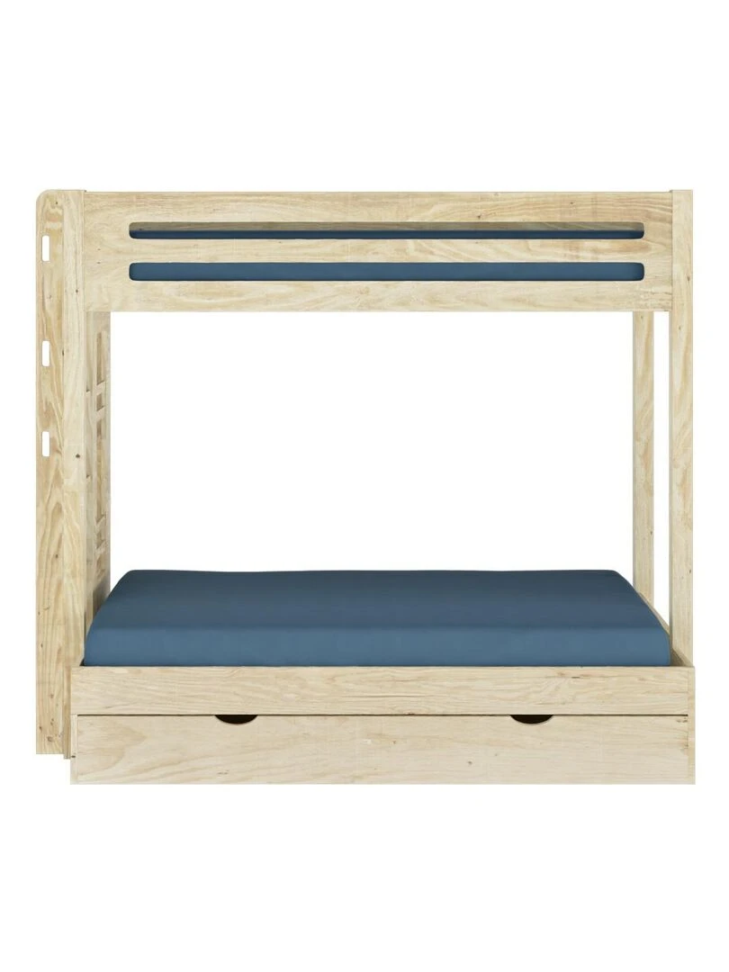 Lit superposé 4 places Isa   AKITEN RETAIL   Marron