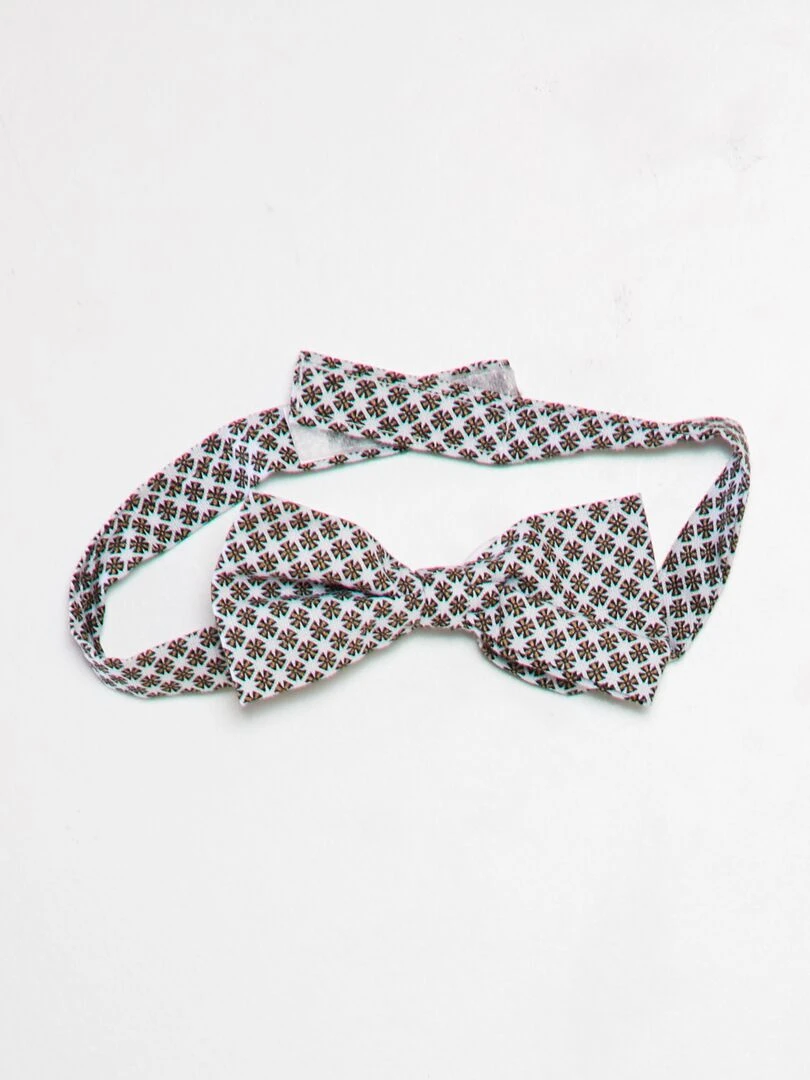 Chemise manches courtes + nœud papillon   Bleu