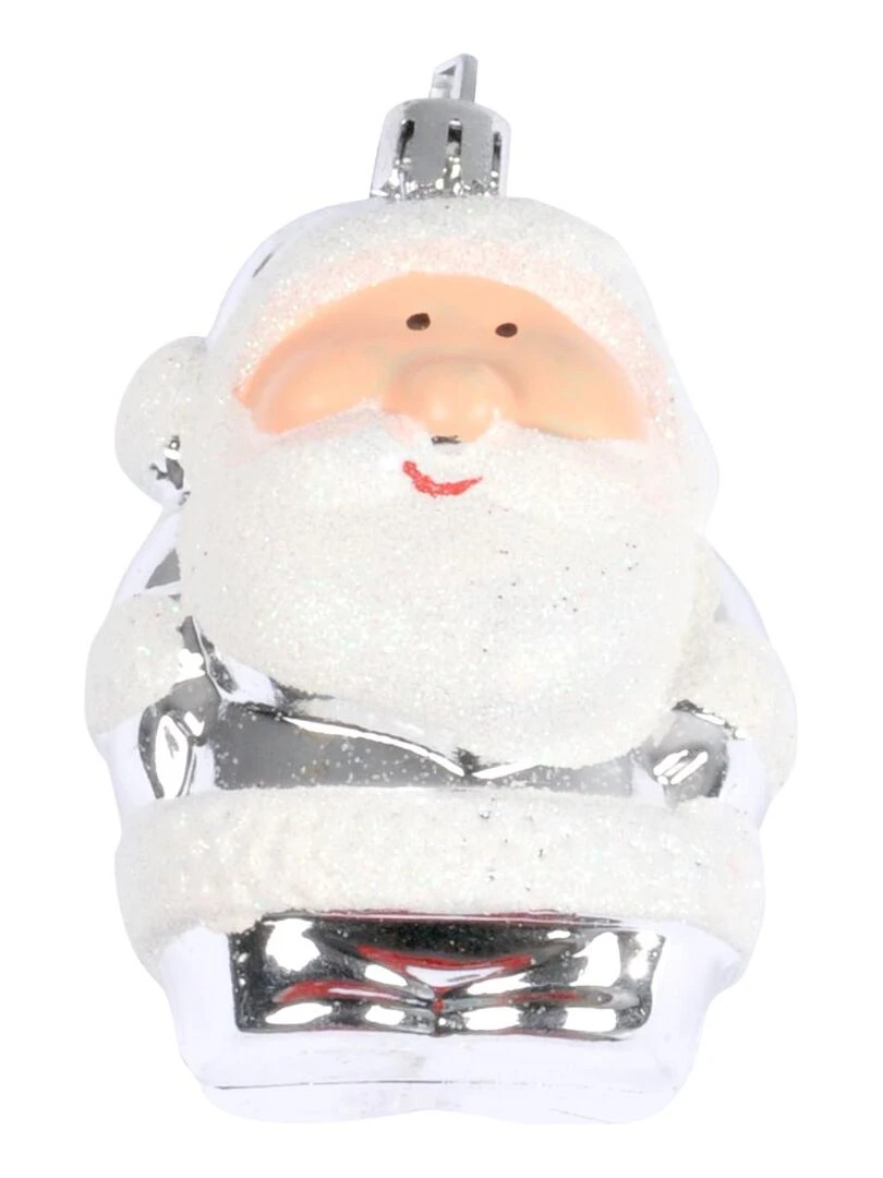 Suspension Pere noel Blanc