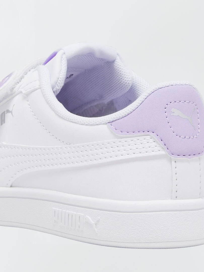 Baskets papillon 'Puma' 'Smash'   blanc