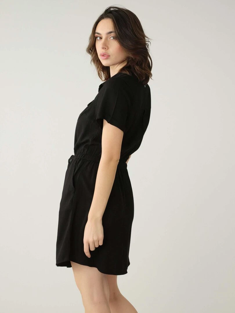 Robe casual 'Deeluxe'   Noir