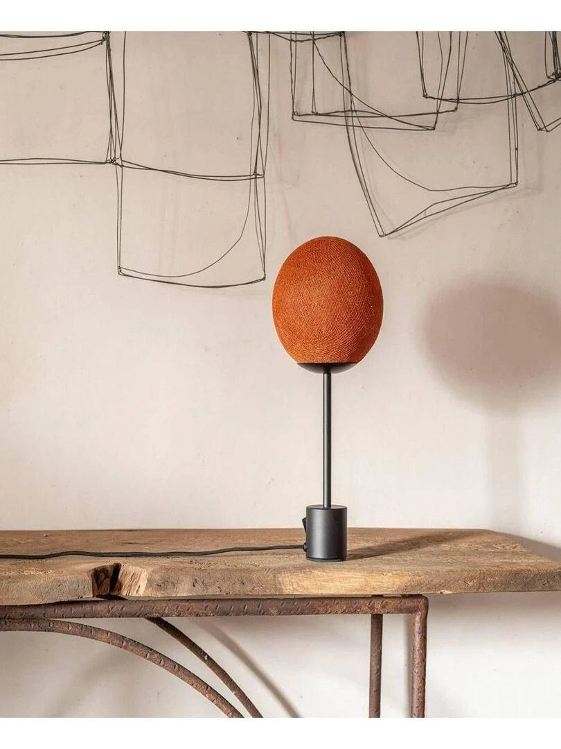 Lampe APAPA   Marron havane