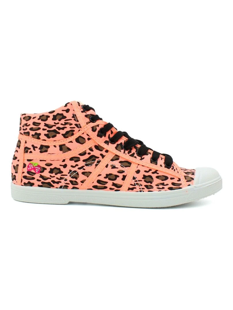 Baskets montantes Kebello Orange