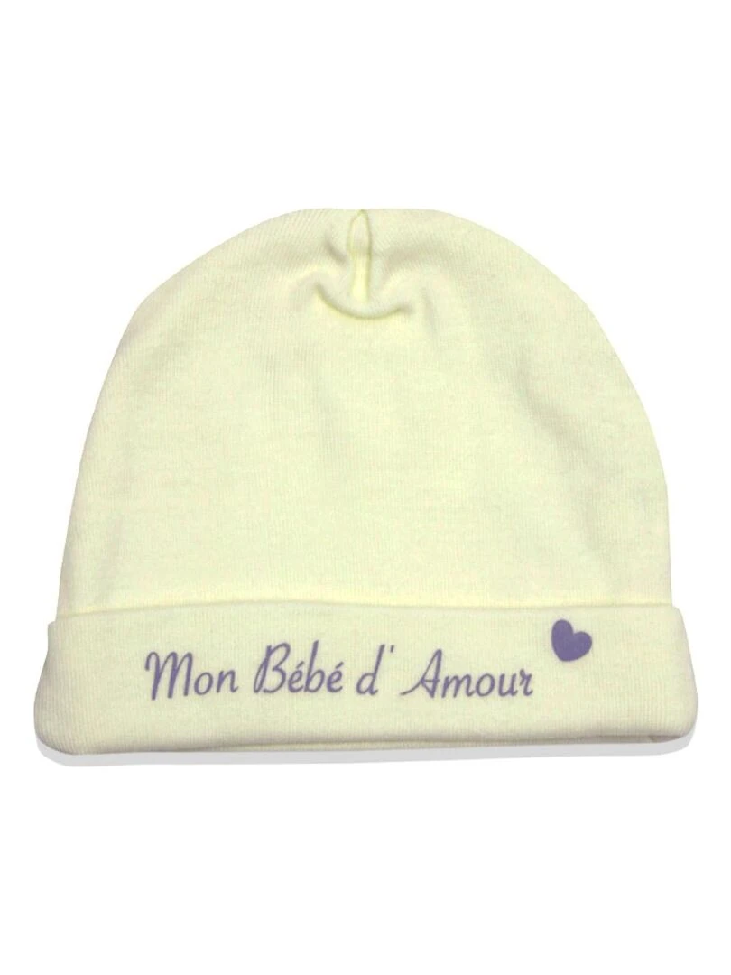 Bonnet LES CHATOUNETS Ecru