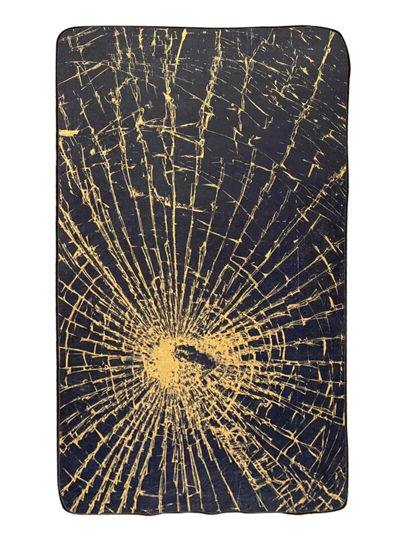 Tapis ECLAT Gold Black Noir