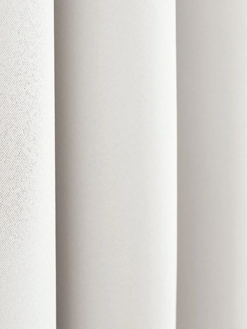 Rideau occultant blanc 140 x 260 cm   Blanc