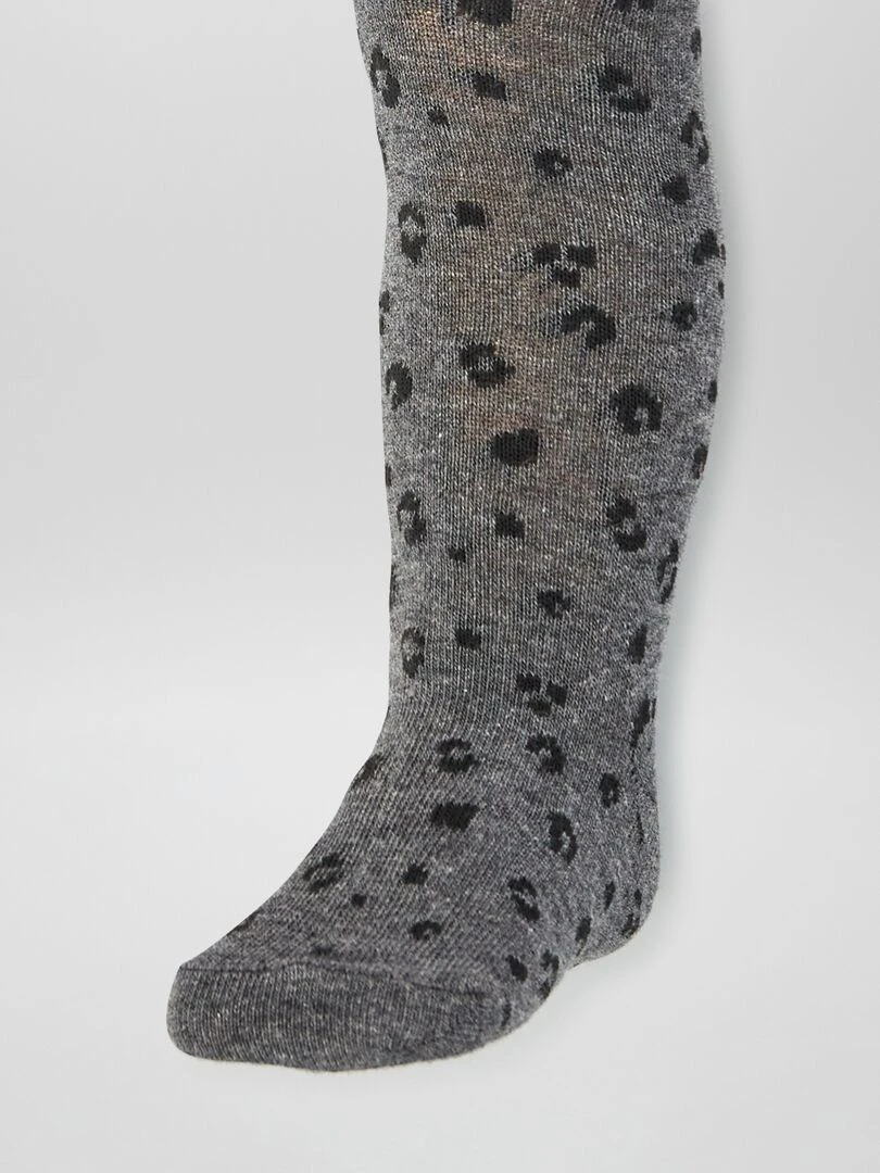 Lot de 2 collants chauds   Gris