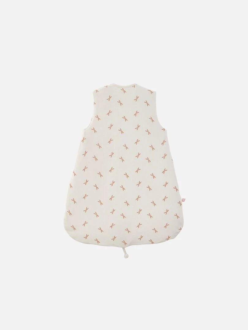 Gigoteuse 50 cm imprimé libellules en jersey    Noukie's   Blanc