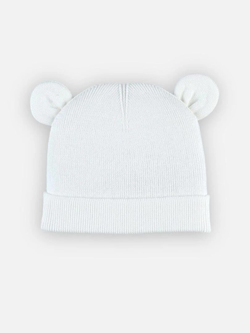Bonnet en tricot Noukie's Blanc