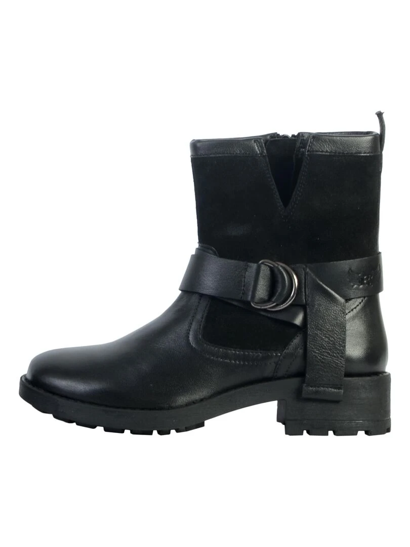 Bottes Cuir Kaporal Lincka Noir