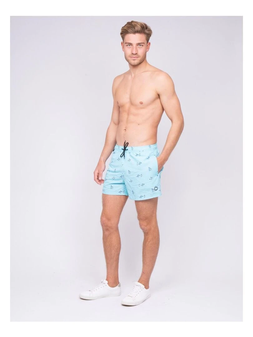 Short de bain GILSON   Bleu ciel