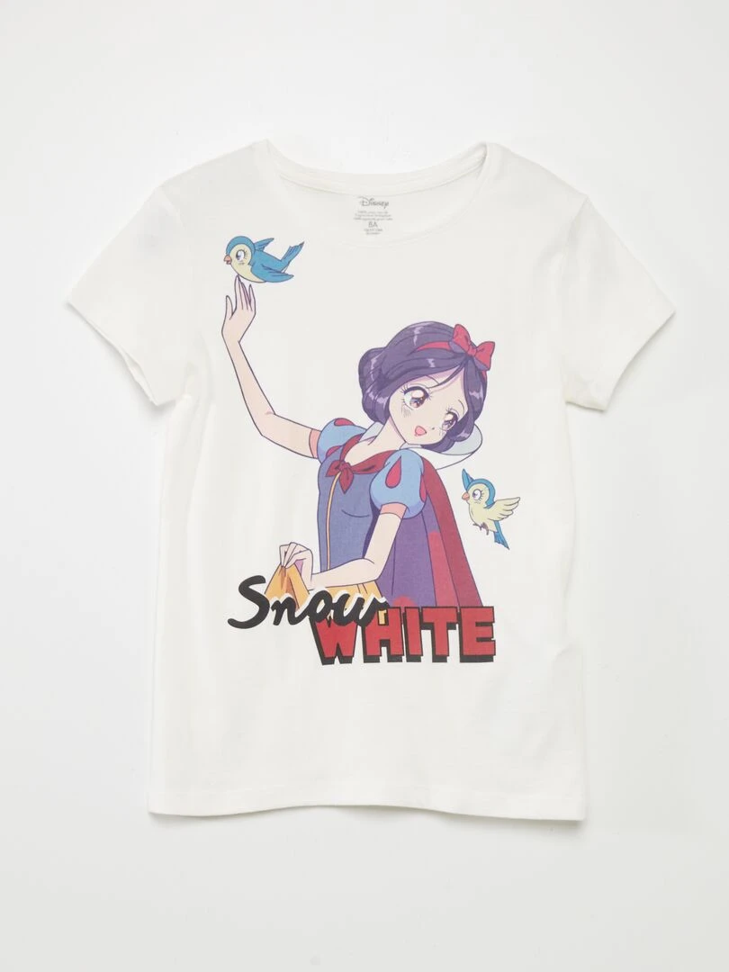 Pyjama court 'Blanche Neige' 'Disney'   Blanc