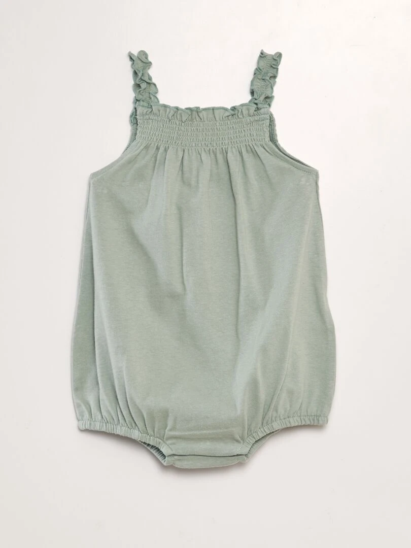 Barboteuse en jersey Vert