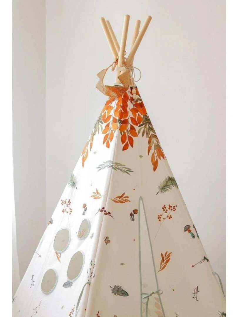 Tente Tipi avec tapis "Forest Friends"   Moi Mili   N/A