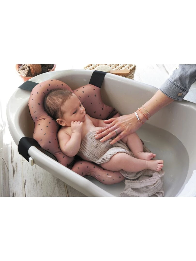 Candide   Coussin de bain bébé   Orange
