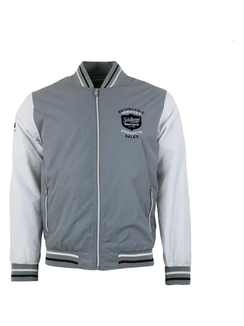 Blouson léger style teddy garçon EVANS SRK Gris