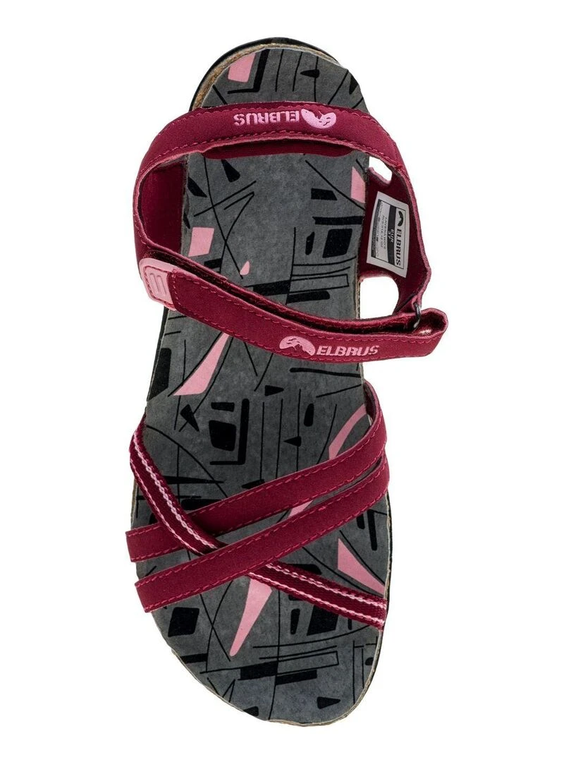 Elbrus   Sandales LAVERA   Rouge