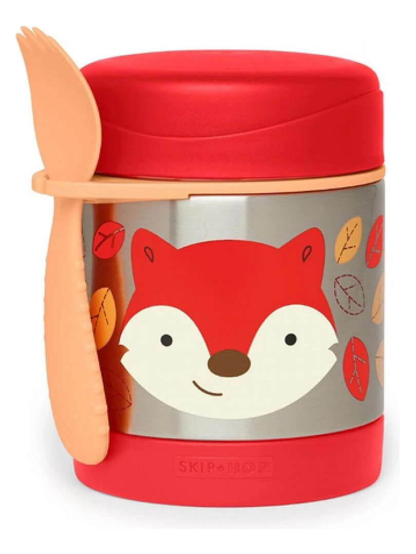 Thermos pour repas Zoo Renard Orange