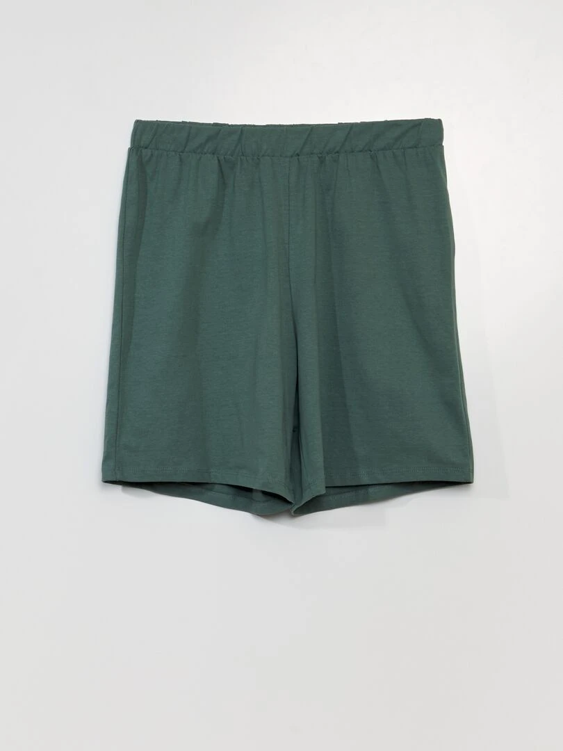 Ensemble de pyjama   2 pièces   So Easy   Vert/gris