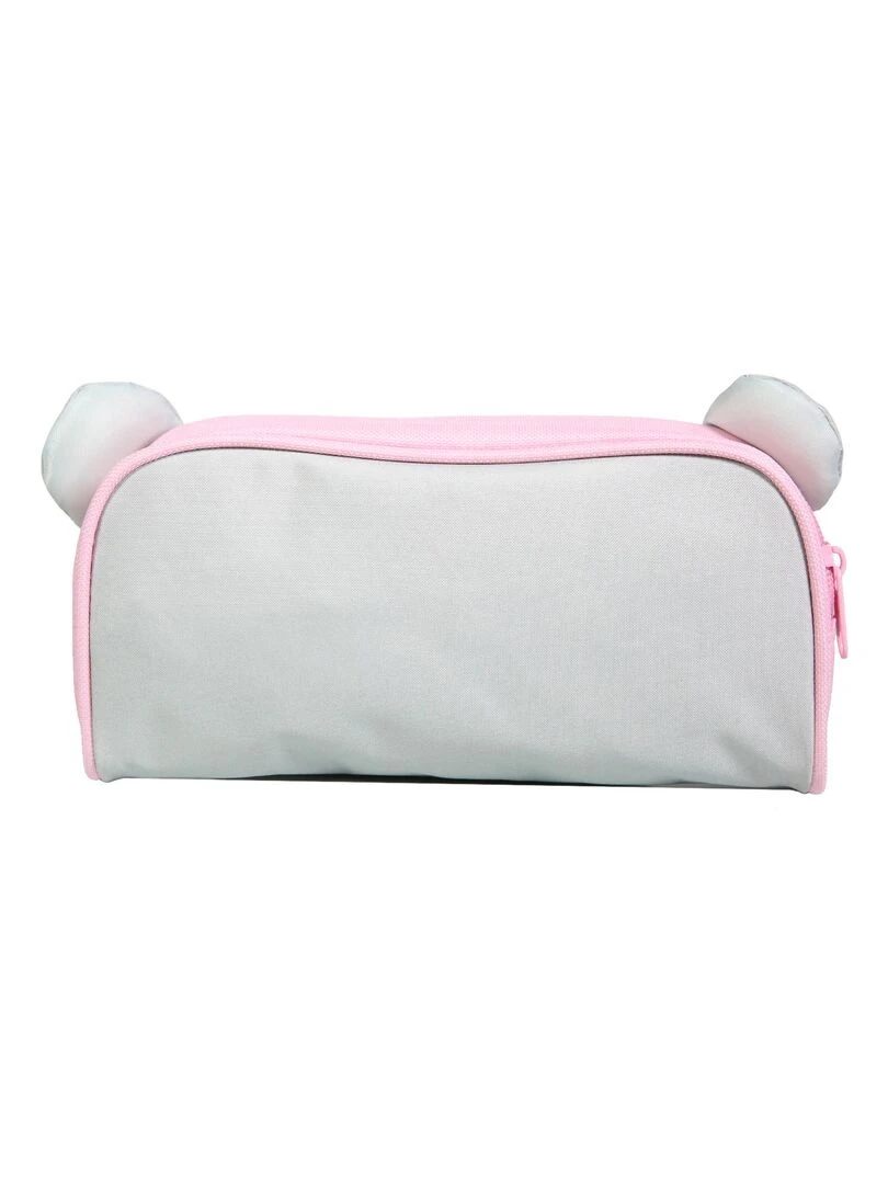 BAGTROTTER Trousse scolaire rectangulaire Kids Grise Koala   Gris