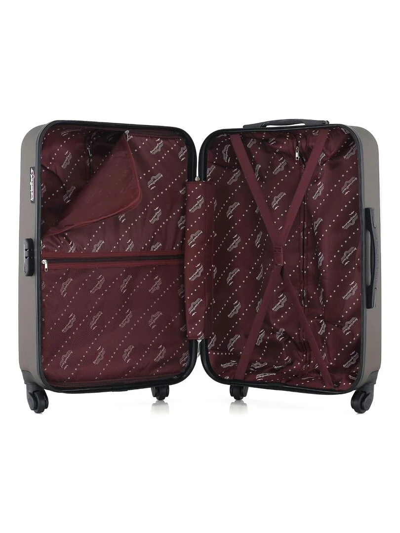 AMERICAN TRAVEL   VALISE M QUEENS   Marron