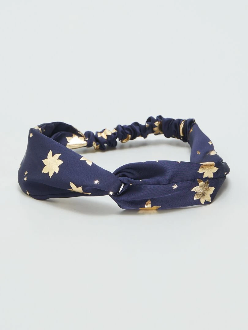 Lot de 2 bandeaux   Marine