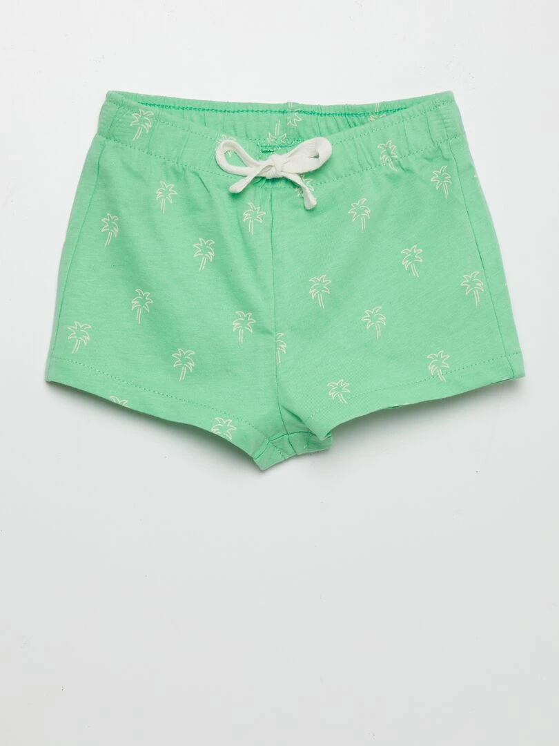 Lot de 2 shorts en jersey   Bleu marine