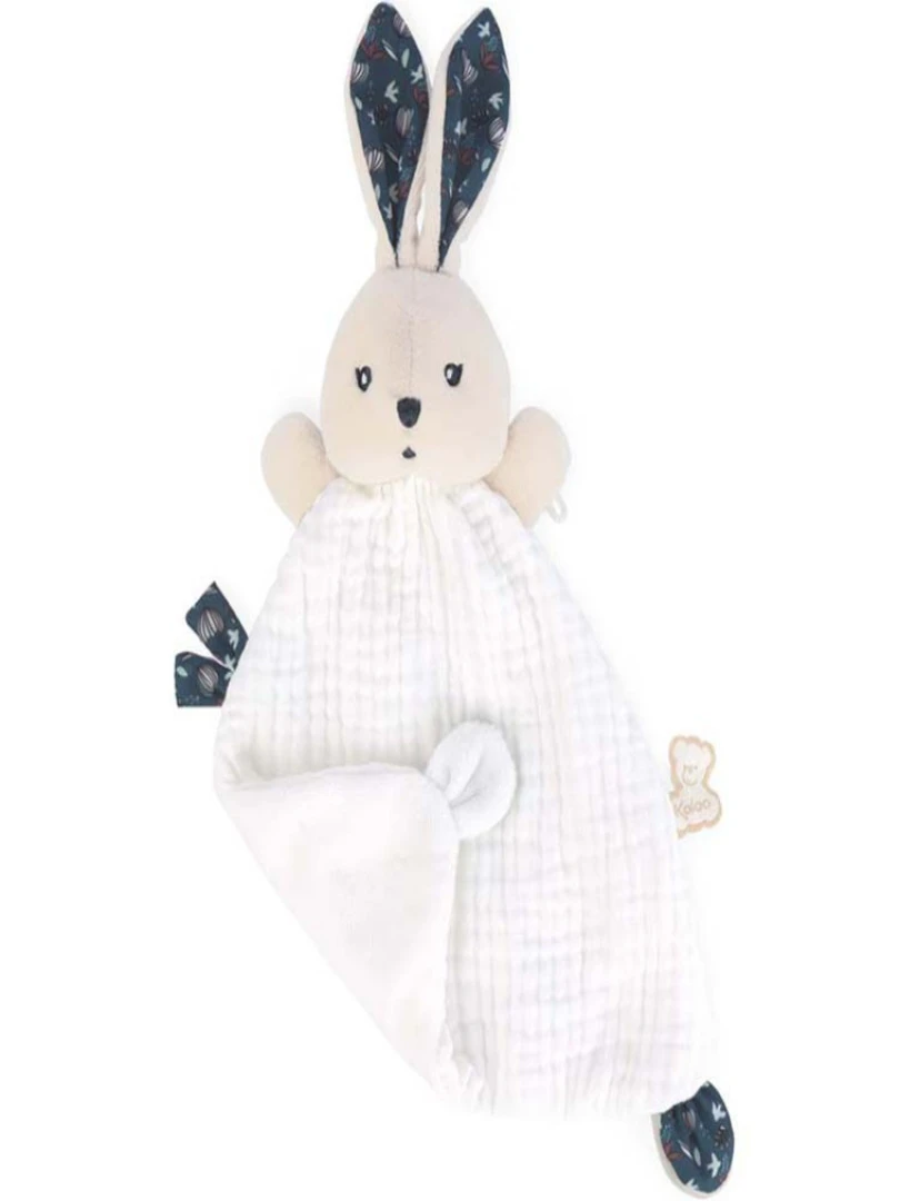 Doudou Plat Lapin Blanc Nature K'doux N/A