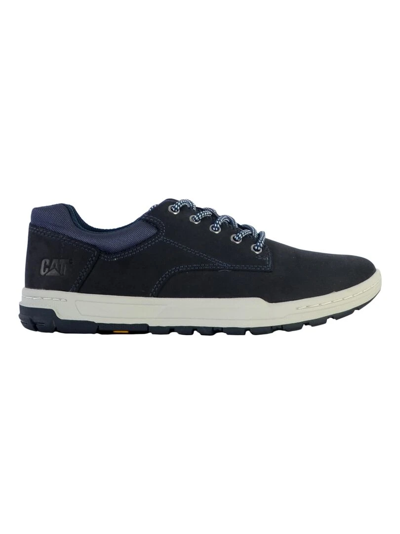 Basket Cuir Caterpillar Colfax Bleu