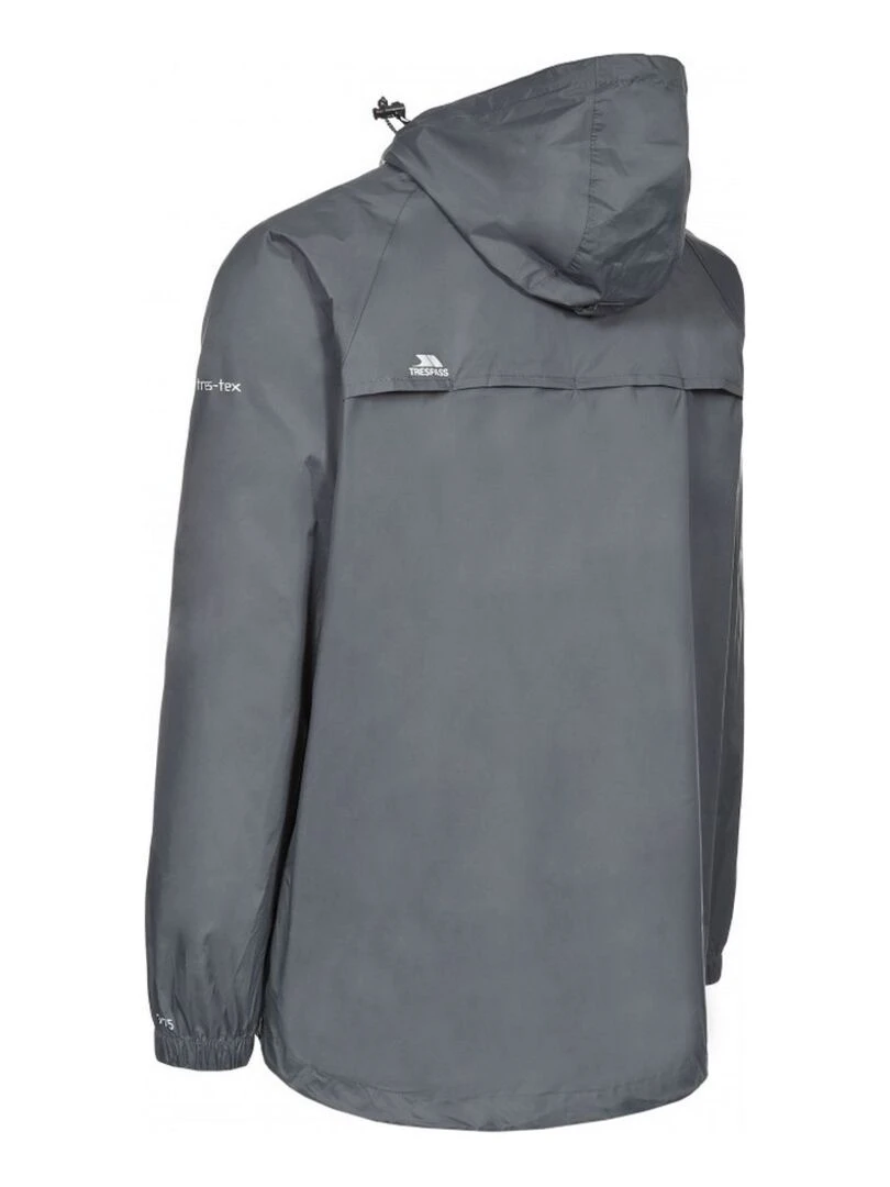 Trespass   Veste imperméable QIKPAC   gris anthracite
