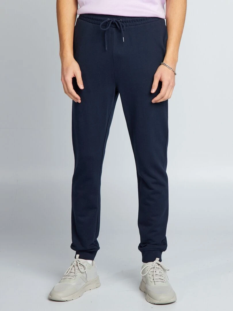 Jogging basique uni Bleu