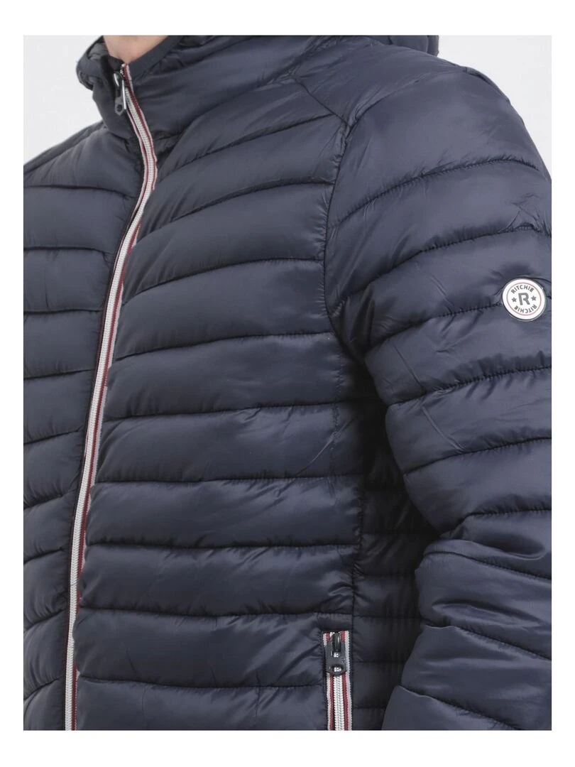 Doudoune légère capuche ZILLING   Bleu marine