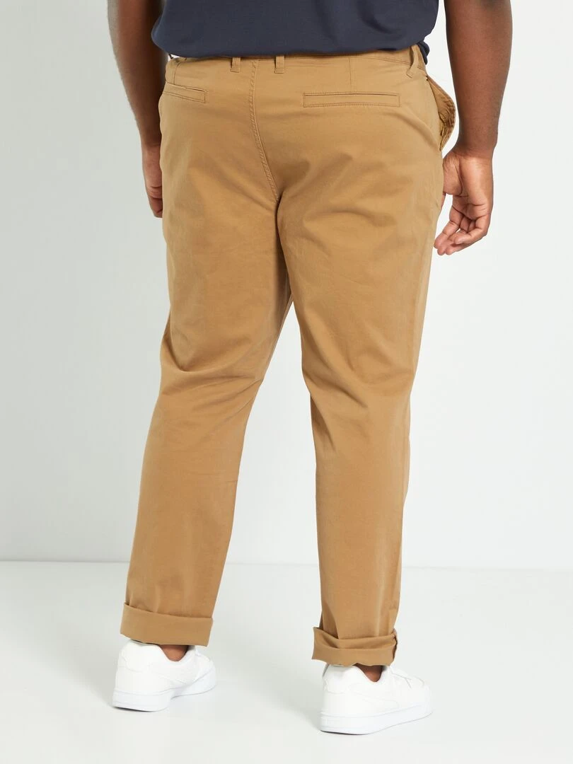Chino slim   L34   marron