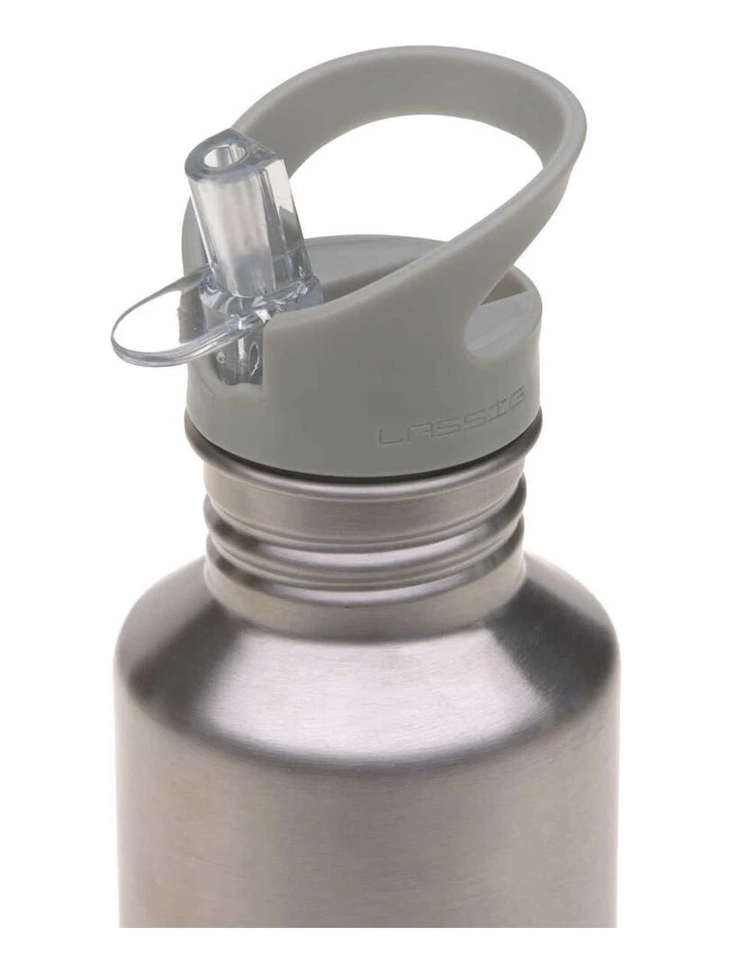 Gourde en inox 500 ml Safari Tiger Gris