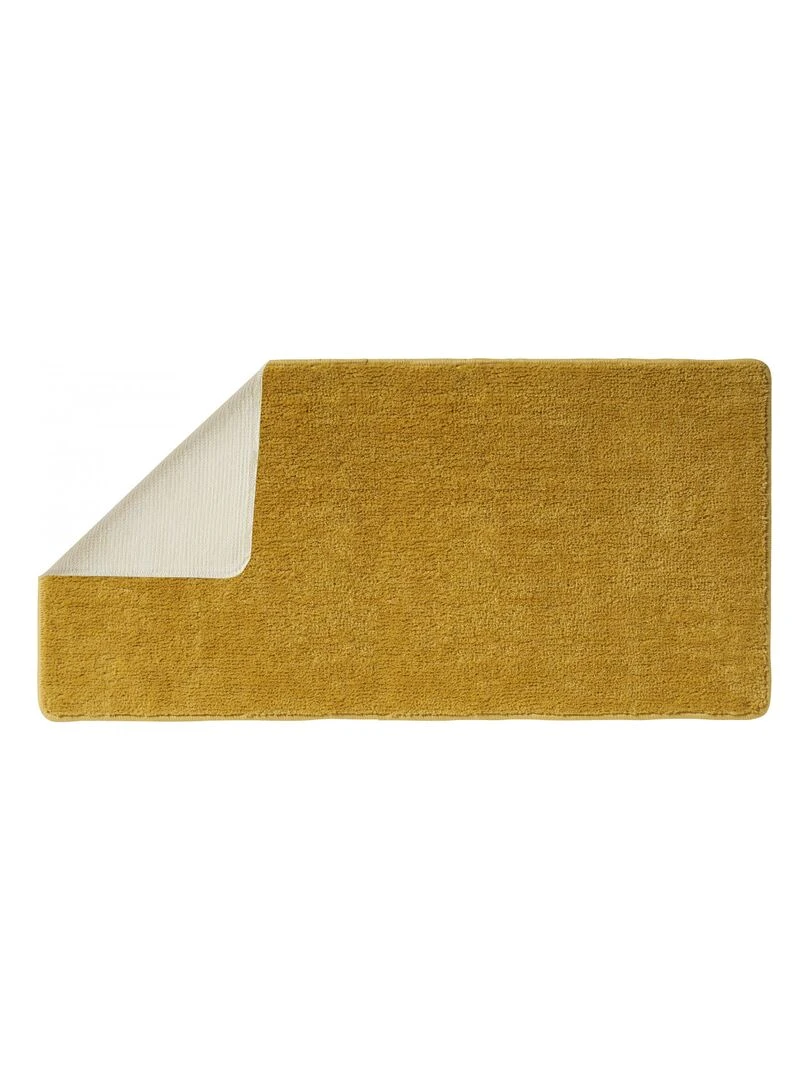 Guy Levasseur Tapis de bain en polyester uni Jaune