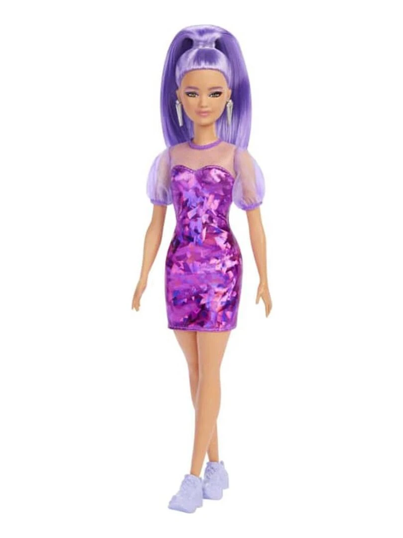 Poupée Barbie : Barbie Fashionista : Robe Violette N/A