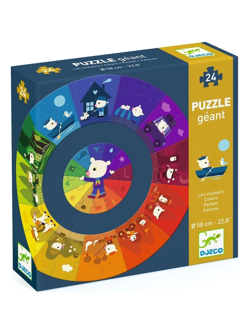 Puzzle Geant J Apprends Les Couleurs N/A