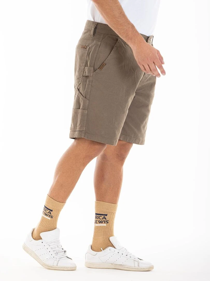 Bermuda stretch coupe charpentier CARTER 'Rica Lewis' Camel