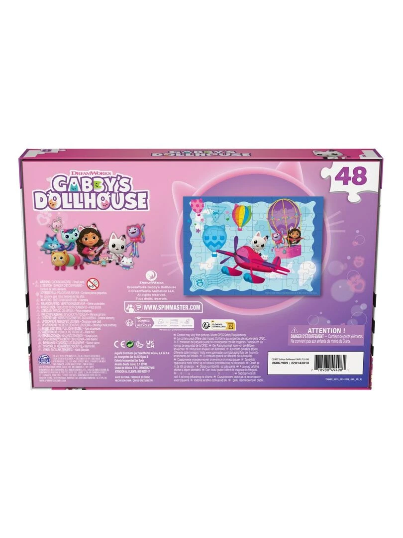 Puzzle Gabby's Dollhouse   N/A