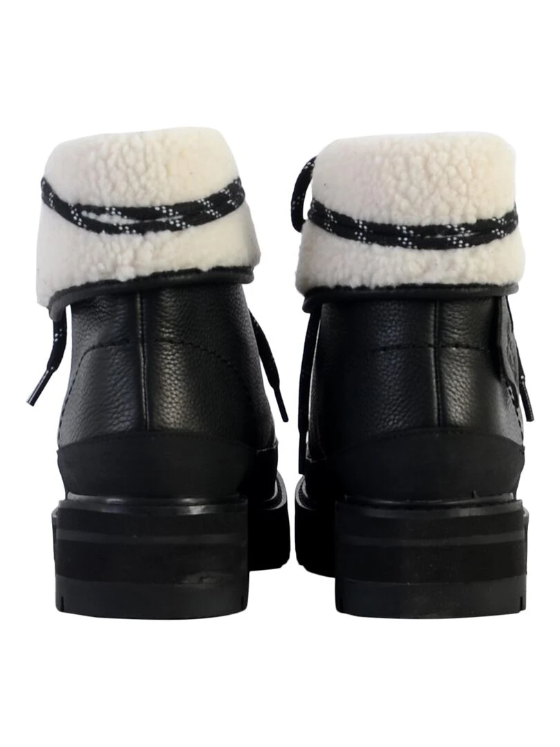 Bottine Cuir Clarks Orlanna Turn   Noir