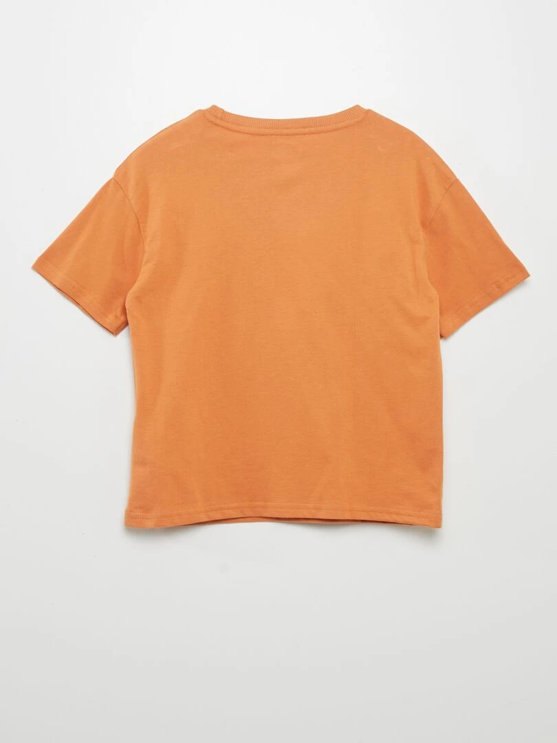 T shirt 'Jurassic Park'   Marron