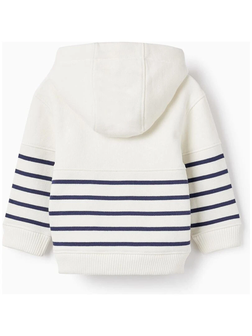 Sweat en coton avec capuche pour bébé garçon SPRING BEGINS Beige