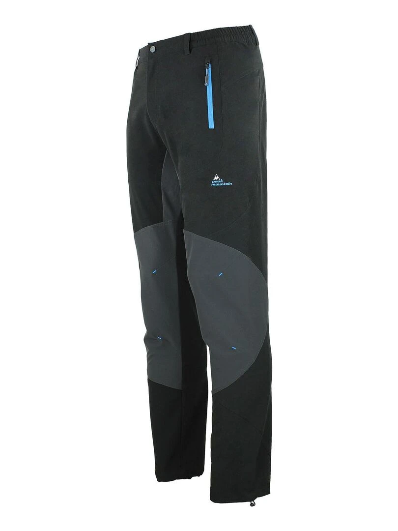 Pantalon de randonnée homme COFFRE   PEAK MOUNTAIN   Noir Noir