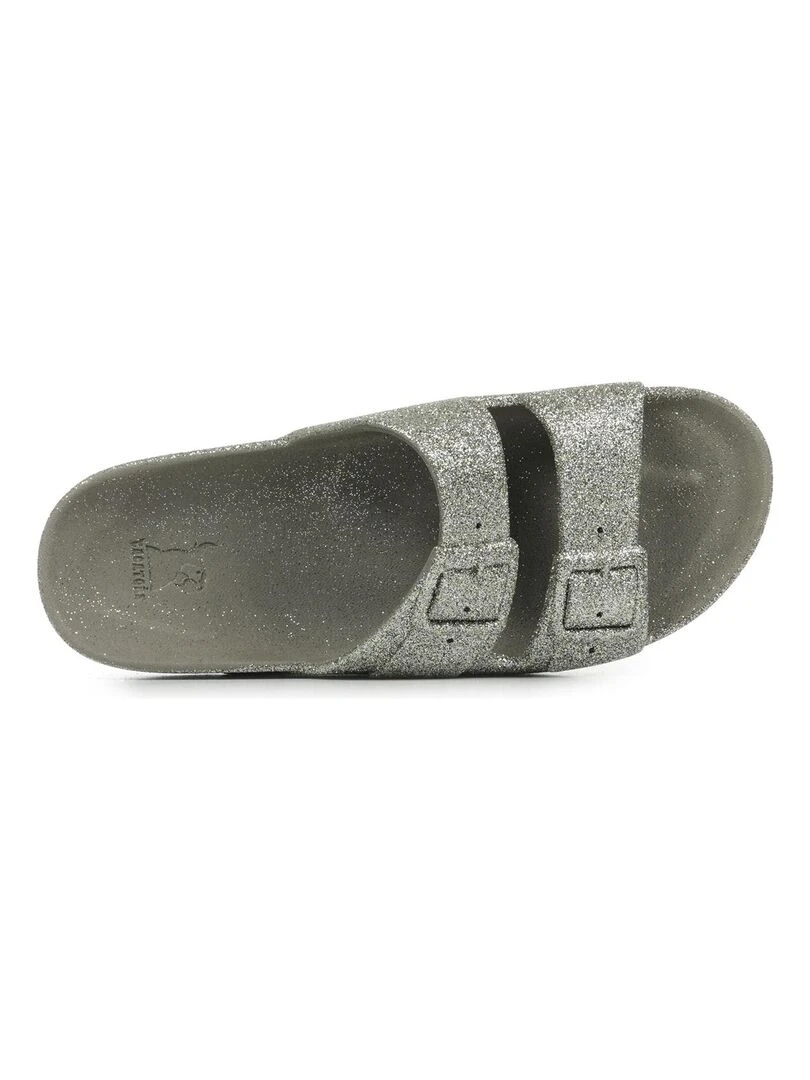 Mules Cacatoès Caipirinha Glitter Gris